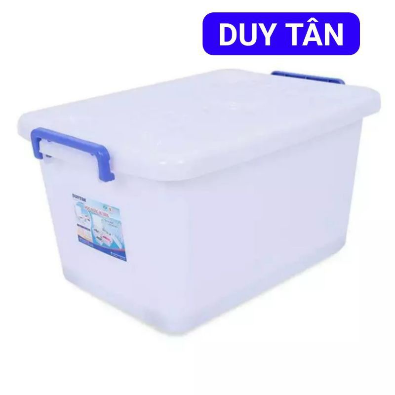 🚀HOẢ TỐC 1H🚀Thùng Nhựa Có Bánh Xe Duy Tân 120L 75*53*45cm