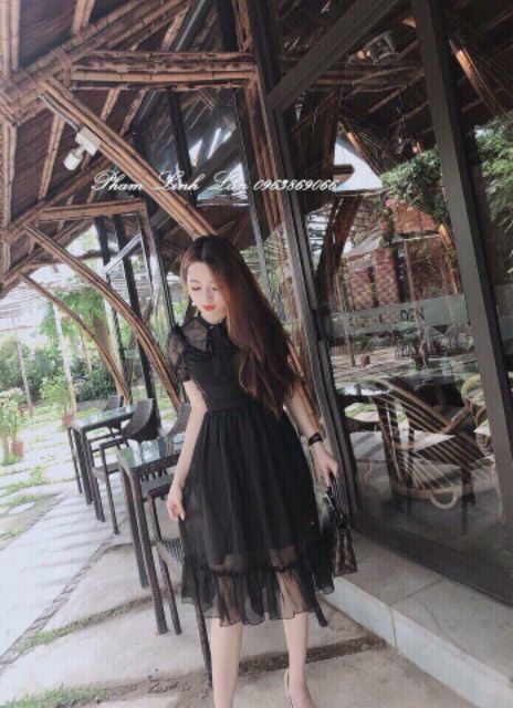 Đầm xòe maxi xịn