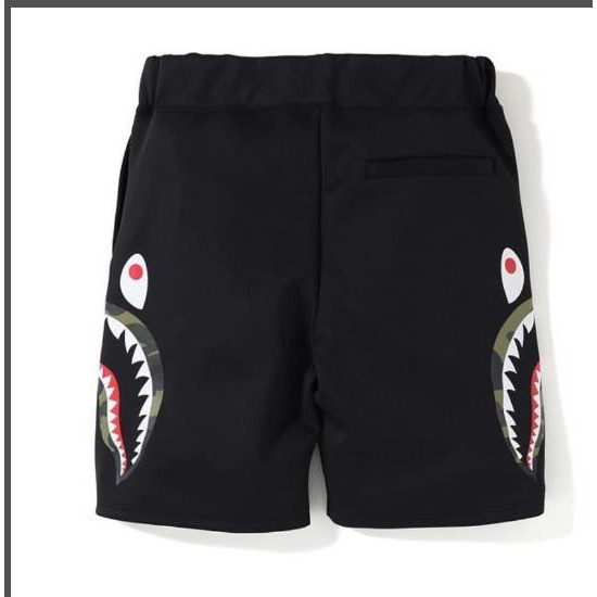 BAPE Quần Short Chất Liệu Cotton Thêu Trang Trí Thời Trang Dành Cho Cả Nam Và Nữ