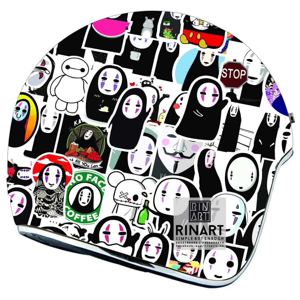 Set 200 sticker màu cá tính dán trang trí chống thấm nước công nghệ in nhật bản chất lượng cao | Rinart.vn