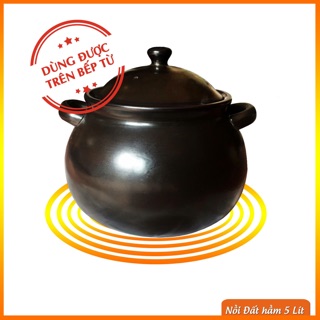 Nồi hầm 3lit, 5lit nấu trên bếp từ