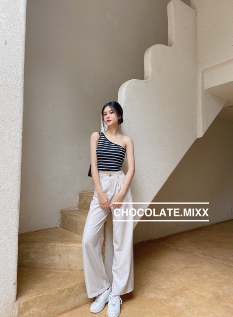 HAMIS CROPTOP▪Áo 1 tay sát nách