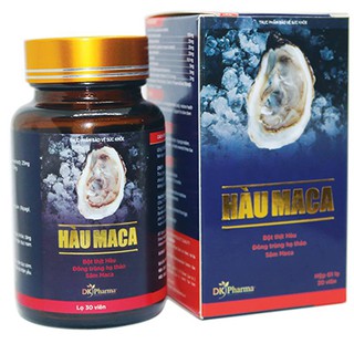 Hàu maca lọ 30 viên - viên uống tăng cường sức khỏe sinh lý
