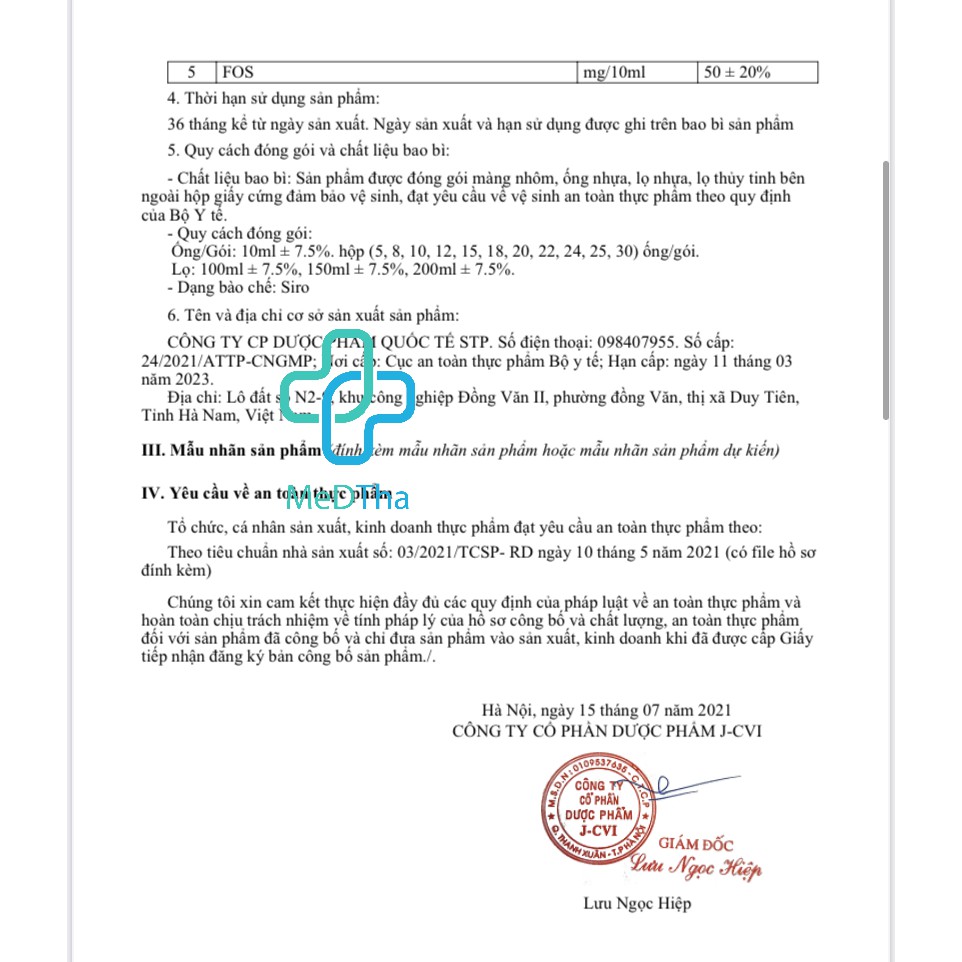 Calci MK7 Kid - Bổ sung canxi và viatmin D3, giảm nguy cơ còi xương ở trẻ (Hộp 20 ống) [Chính hãng]