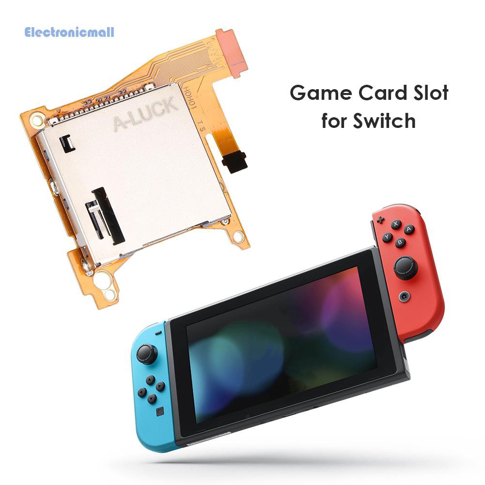 ElectronicMall01 Replacement Game Card Slot for Nintendo Switch Lite Game Cartridage Reader