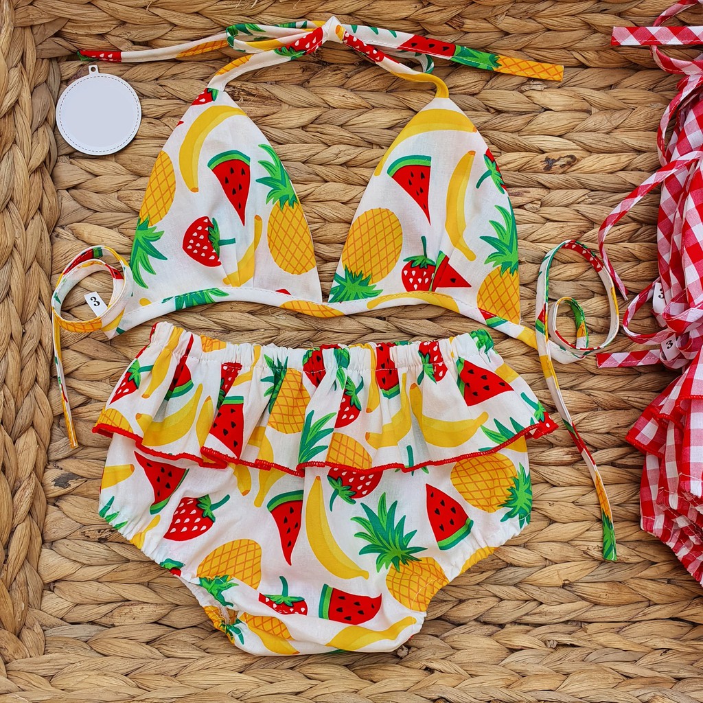 Bikini Trái cây cho bé sơ sinh 3-12kg
