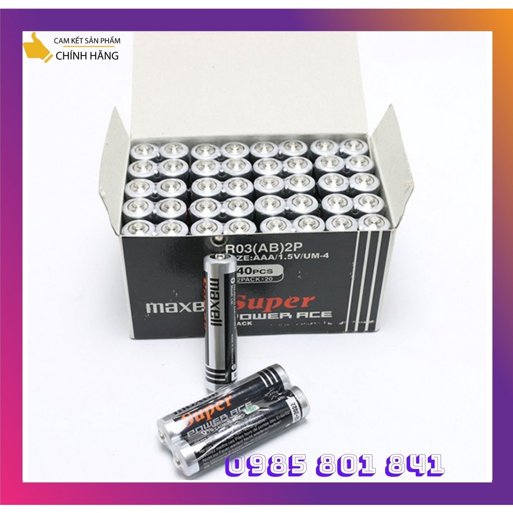 Pin Tiểu AAA Maxell 1.5v . Hàng chính hãng