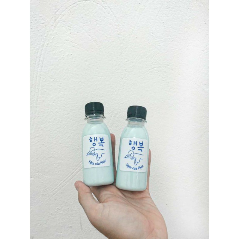 Combo 100 chai nhựa 100ml có vạch chia sẵn kèm nắp nhựa đen
