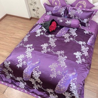 SET GẤM LỤA COTTON CAO CẤP 7 MÓN (GẠT SANG TRÁI ĐỂ XEM THÊM MẪU )