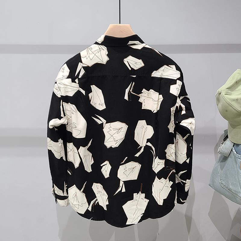 Áo Sơ Mi Tay Dài Dáng Rộng Thời Trang Hàn Quốc Cao Cấp Cho Nam