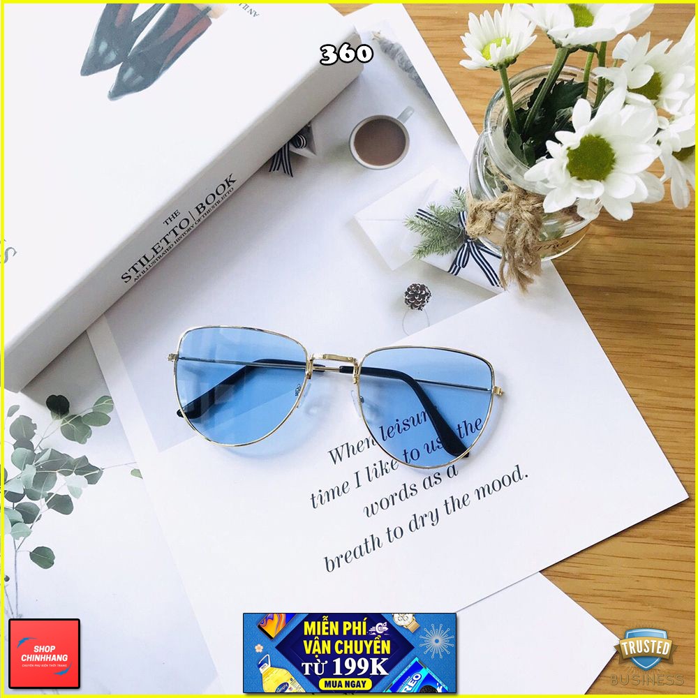 [GIÁ SỈ] KÍNH MÁT NỮ GỌNG MẢNH TRÒNG NHIỀU MÀU SÀNH ĐIỆU SH360 | BigBuy360 - bigbuy360.vn