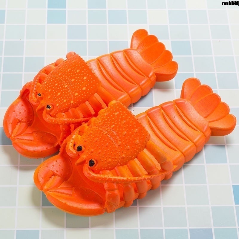 Dép Đi Biển Thời Trang Mùa Hè Dành Cho Gia ĐìnhTôm; Dép Cặp Đôi Hoạt Hình Vui Nhộn; Dép Lê Cho Nam _ Xiaolong}