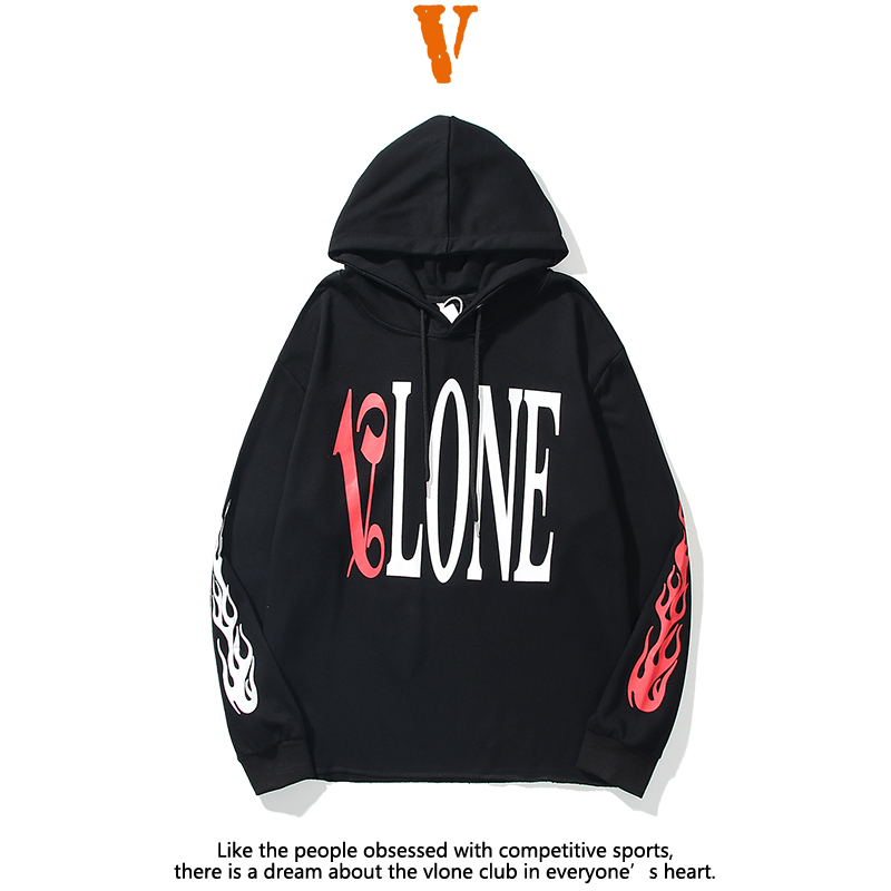 Áo Hoodie in họa tiết hcuwx Vlone thời trang sành điệu cho nam và nữ