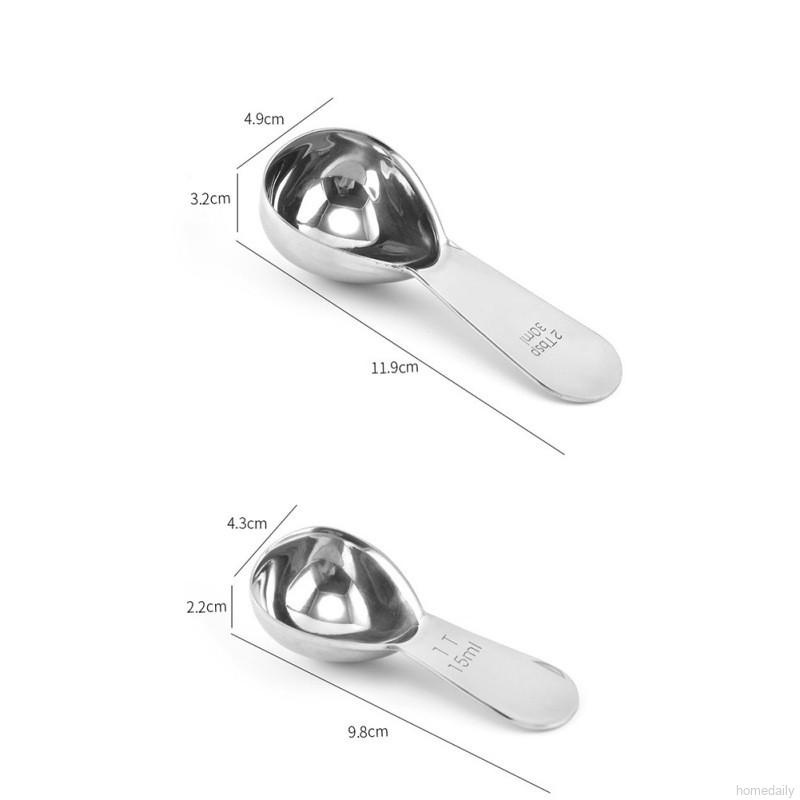 Muỗng đo lường cà phê bằng thép không gỉ 304
