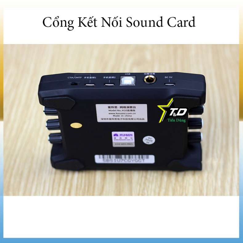 Sound card XOX K10 bản 2018 cho micro thu âm có autu-tune- Dòng sound card k10 có hỗ trợ cài đặt các phầm mền ♥️♥️