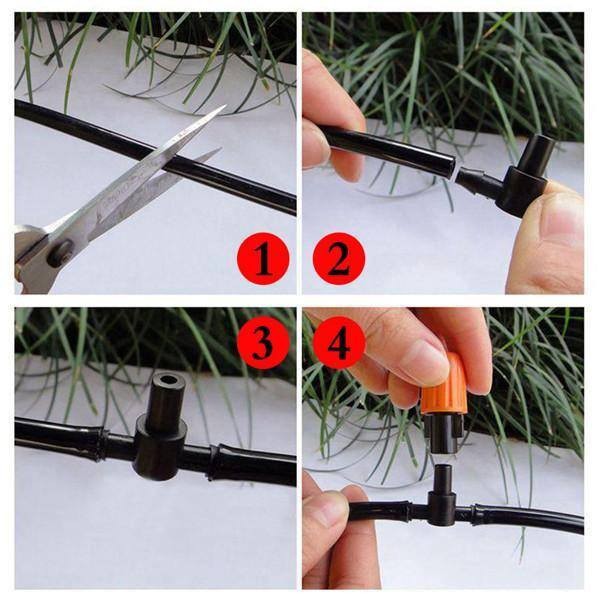 Phụ Kiện Nối Ống Dây 4/7mm Cho Hệ Thống Tưới Cây