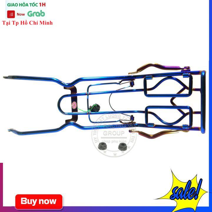 Baga Giữa Cho Xe Máy Dream Inox Trắng Sáng Dày 10 Ly