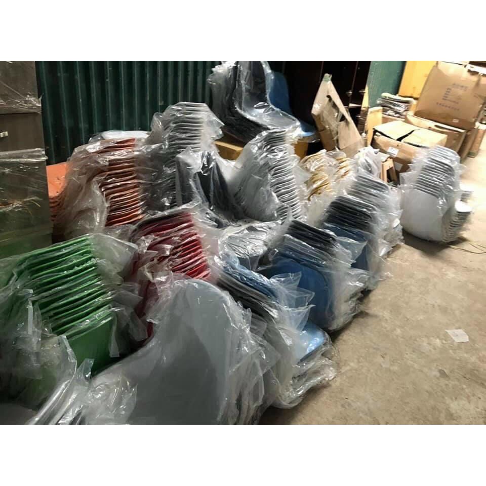 GIAO HỎA TỐC 2H - Ghế nhựa chân gỗ LẮP SẴN Decor Văn Phòng nhập khẩu EAMES Đủ Màu ( LỖI 1 ĐỔI 1 )