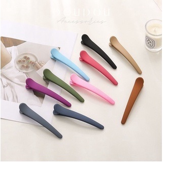 Combo 10 Kẹp Tóc Mái, Kẹp Tóc Trơn Màu Sắc Ngọt Ngào Hàn Quốc Xinh Xắn Cho Nữ