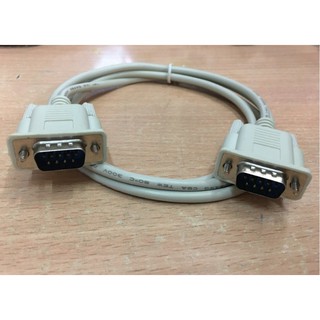 Dây Com 2 Đầu Đực /Cáp Nối RS232 9-Pin Male với Male DB9 9-Pin Dài 5M
