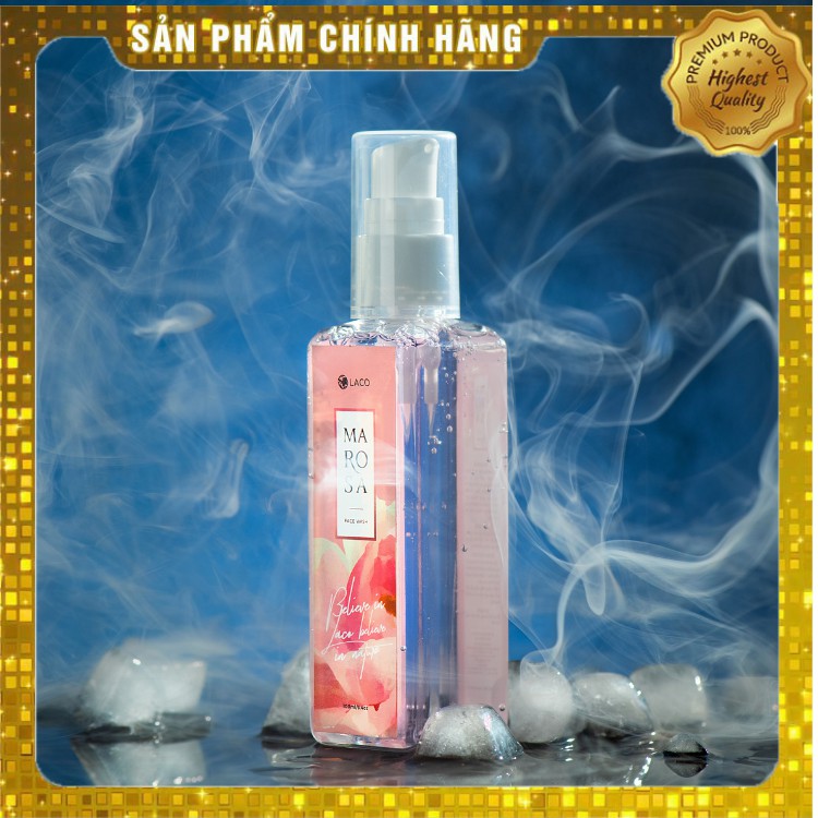 SỮA RỬA MẶT MAROSA LACO - chiết xuất hoa hồng tươi