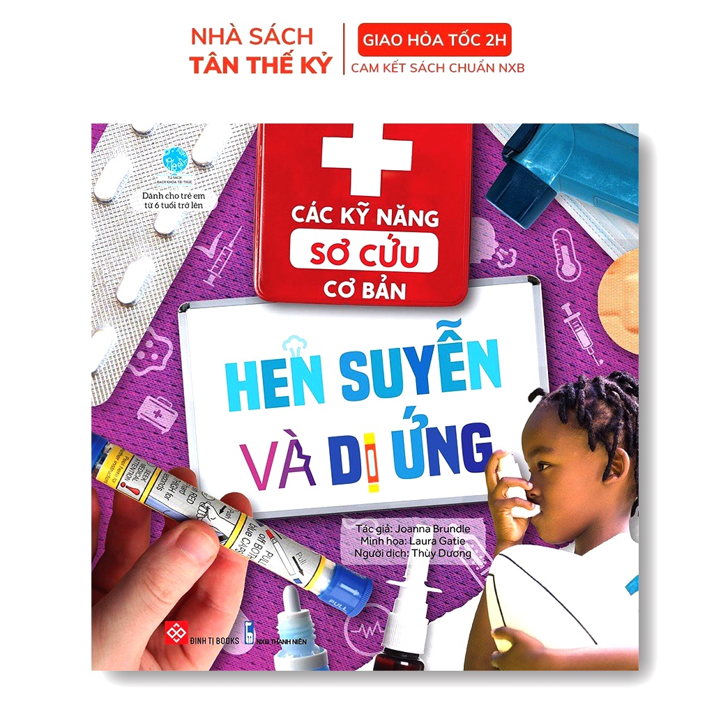 Sách - Các kỹ năng sơ cứu cơ bản - Bộ 4 quyển, lẻ tùy chọn