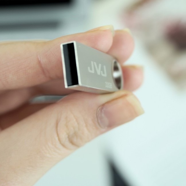 USB 32Gb 2.0 JVJ S3 siêu nhỏ vỏ kim loại - tốc độ 100MB/s chống nước