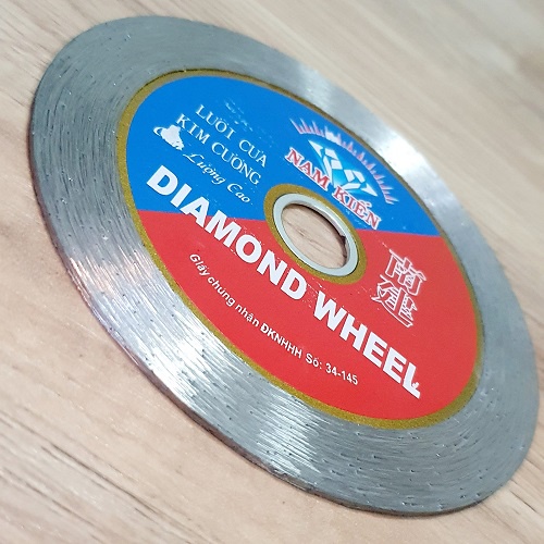 Dụng Cụ Cưa Cắt Lưỡi Kim Cương Phụ Kiện Máy Cầm Tay Dĩa Liền Cắt Ướt Đường Kính 11Cm
