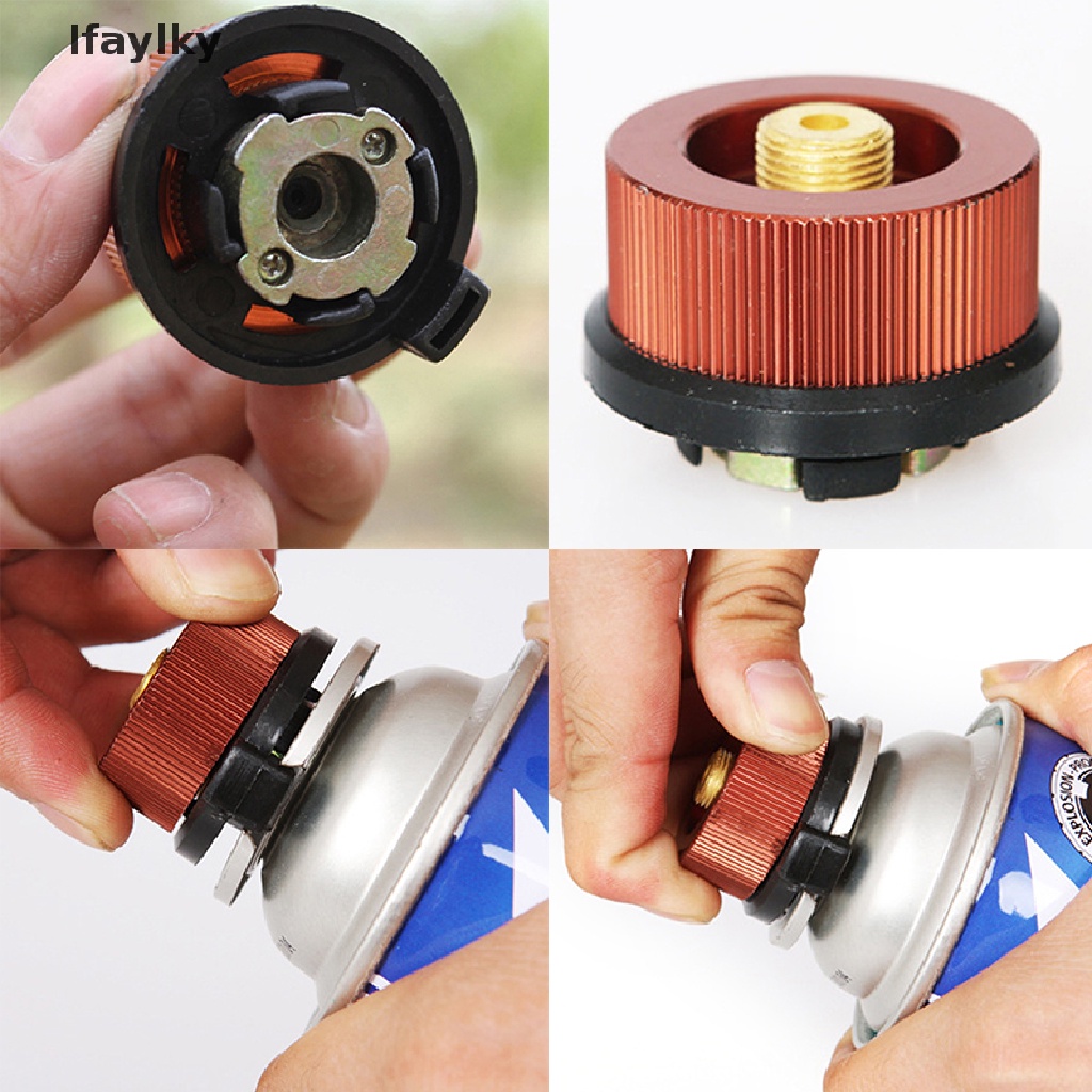 Đầu chuyển đổi bình gas tiện dụng cho cắm trại dã ngoại