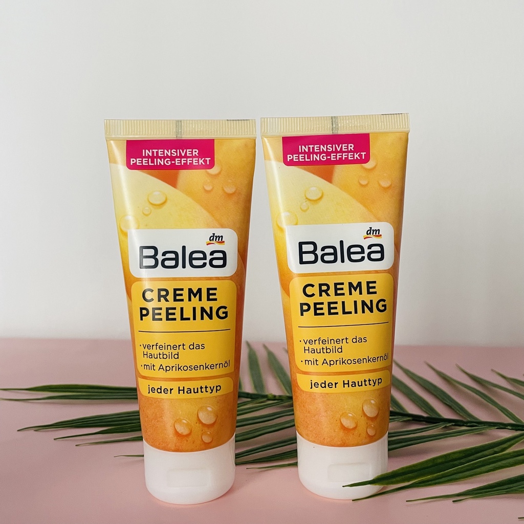 SỮA RỬA MẶT TẨY DA CHẾT MẶT BALEA CREME PEELING - Dành cho mọi loại da (hàng nội địa Đức)