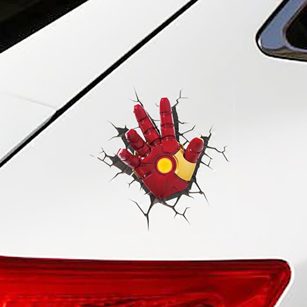 Decal Hoạt Hình 3D Trang Trí Ô Tô Xe Hơi Xe Máy Độc Đáo, che vết xước trên Sơn Nhiều Kiểu Dáng Bắt Mắt | BigBuy360 - bigbuy360.vn