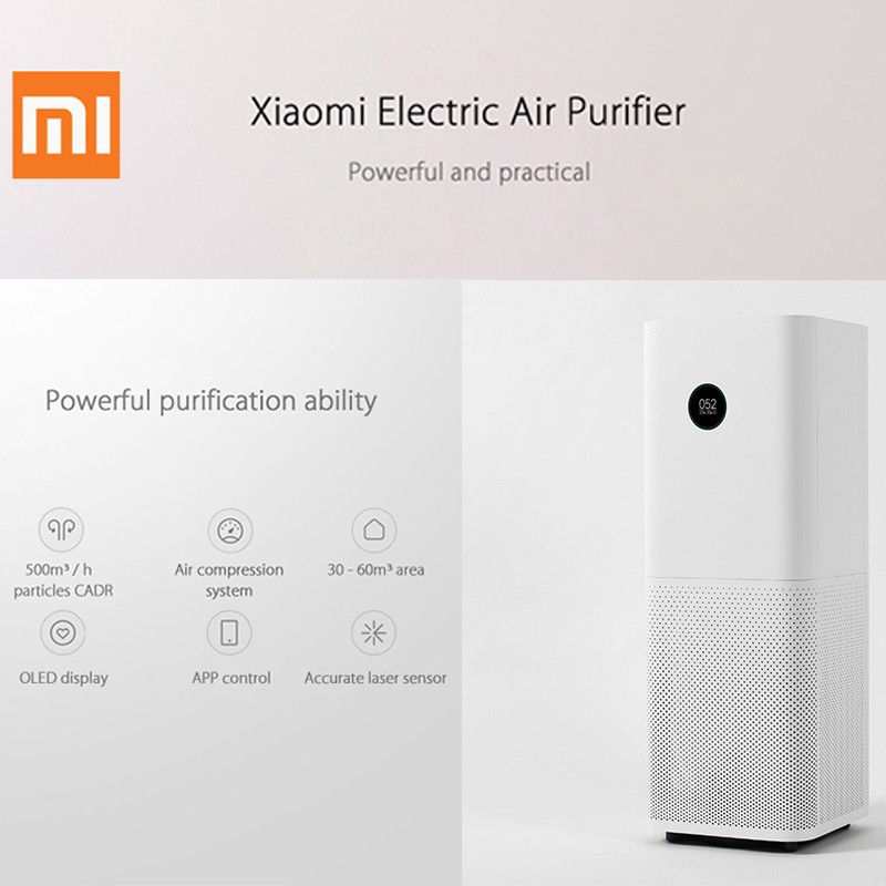 [bản quốc tế] Máy lọc không khí Xiaomi Air Purifier Pro | BH 12 tháng