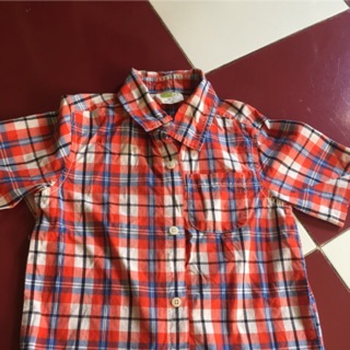 Crazy-Gymboree-Áo sơ mi bé trai xịn, mua ở Mỹ-bé 4-5 tuổi
