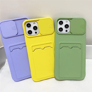 Ốp Điện Thoại Bảo Vệ Máy Ảnh Có Ngăn Đựng Thẻ Cho Iphone 13 Pro Max 12 Pro Max 12 7 8 Plus Xs Max 11 Pro Max 7 8 Plus