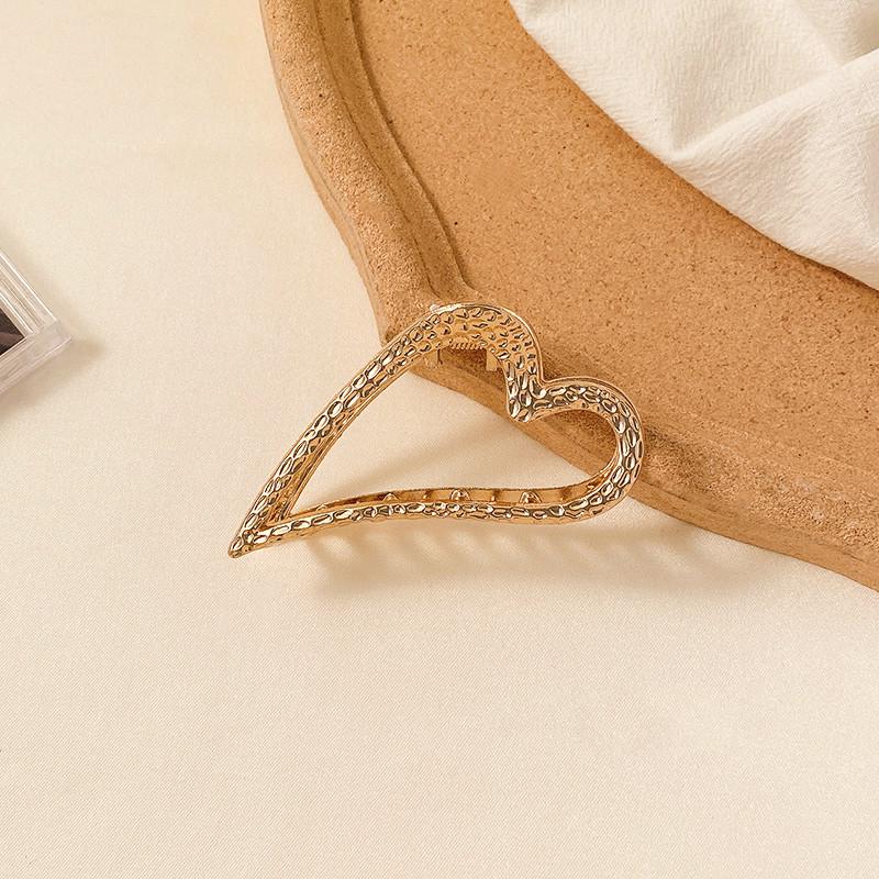 Kẹp tóc kim loại kiểu dáng độc đáo phong cách Hàn Quốc