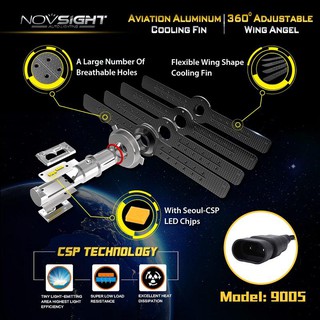 Đèn LED NOVSIGHT A387/N10 H11