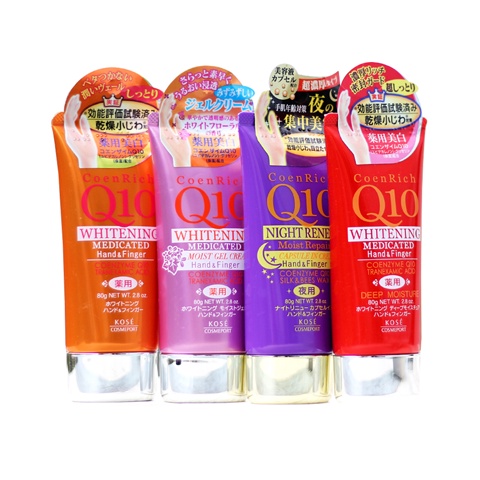 ⚠️FREESHIP⚠️ Kem Dưỡng Da Tay Q10 Kose Hand Cream Mềm Mịn Chống Lão Hóa 80gr, Hàng Nhật Nội Địa