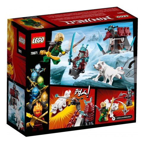LEGO NINJAGO - 70671 Cuộc Chạm Trán Giữa Lloyd Và Samurai Băng