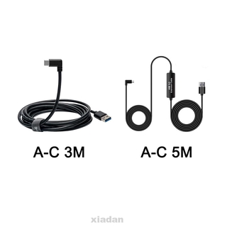 Link Cable Soft Fast Charging Data Transfer VR Game Gaming PC With Signal Booster For Oculus Quest
