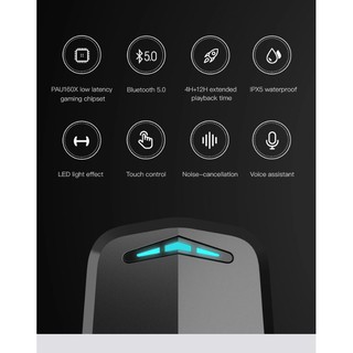 [Bản Quốc Tế] EDIFIER HACATE GM4 Tai nghe không dây Gaming đỗ trễ gần như hoàn hảo GM4