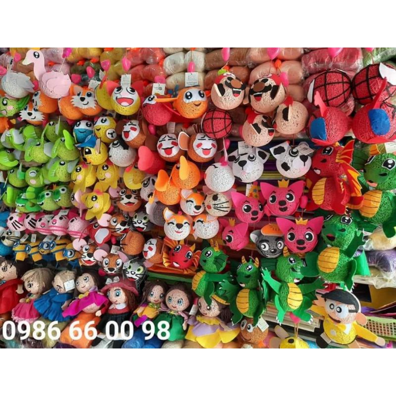 Set 6 bộ rập làm đèn trung thu