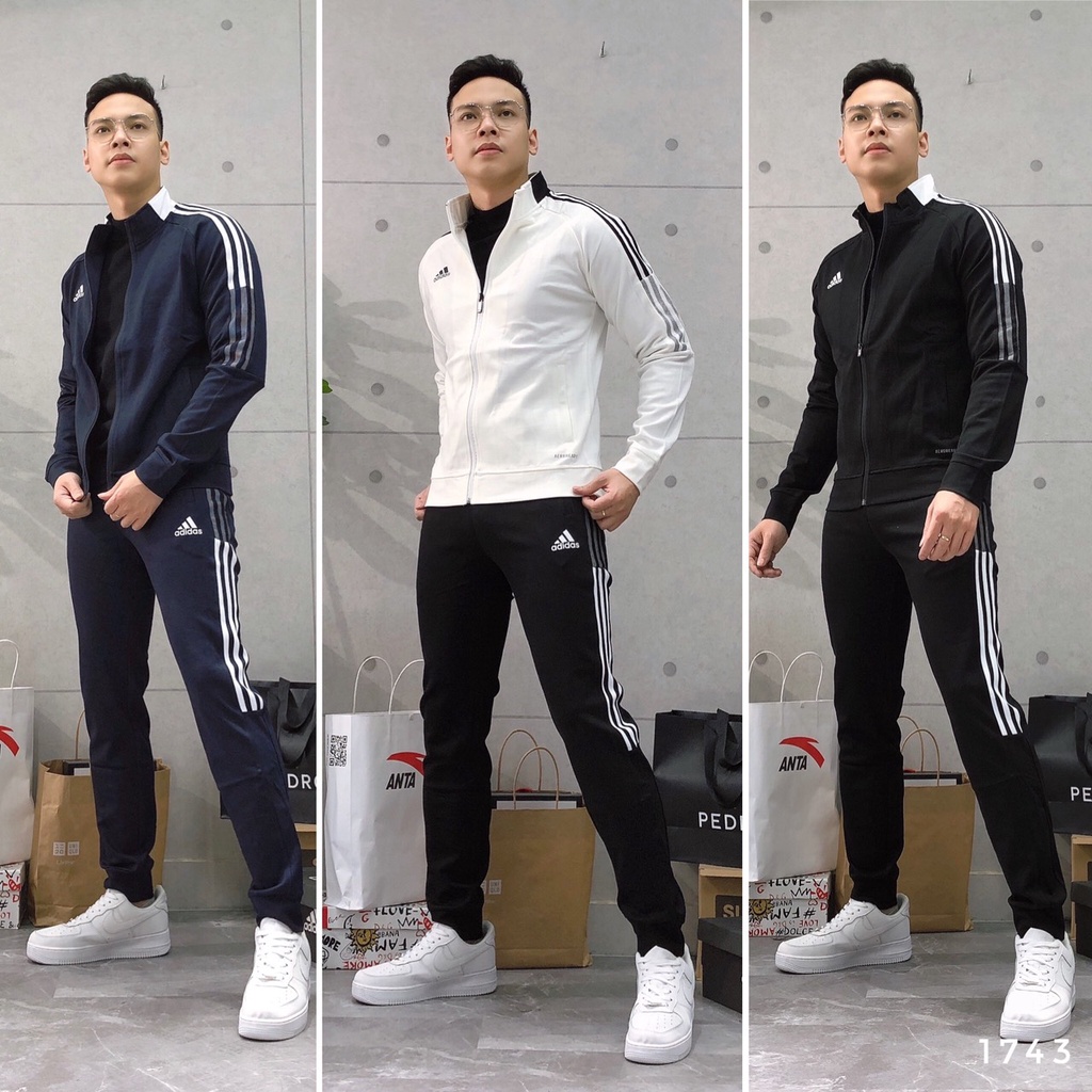 Bộ thu đông thể thao nam cao cấp bigsize kéo khóa xuất khẩu BSU 039 - 1743
