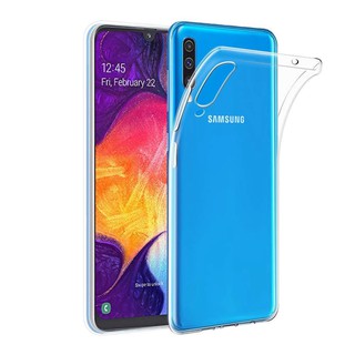 Ốp Silicon dẻo Samsung Galaxy A50 (trong suốt)