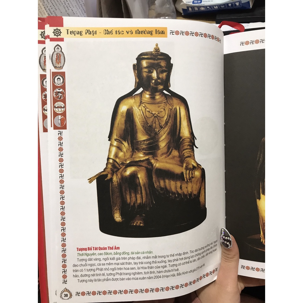 Sách - Bách Khoa Thư Tượng Phật - Tượng Phật Chế Tác Và Thưởng Lãm (Bìa Cứng) ( Minh Lâm )