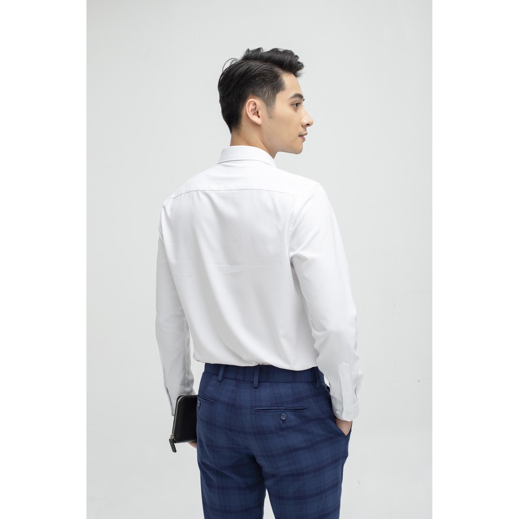 Áo sơ mi trắng dài tay nam Aristino ALSR18
