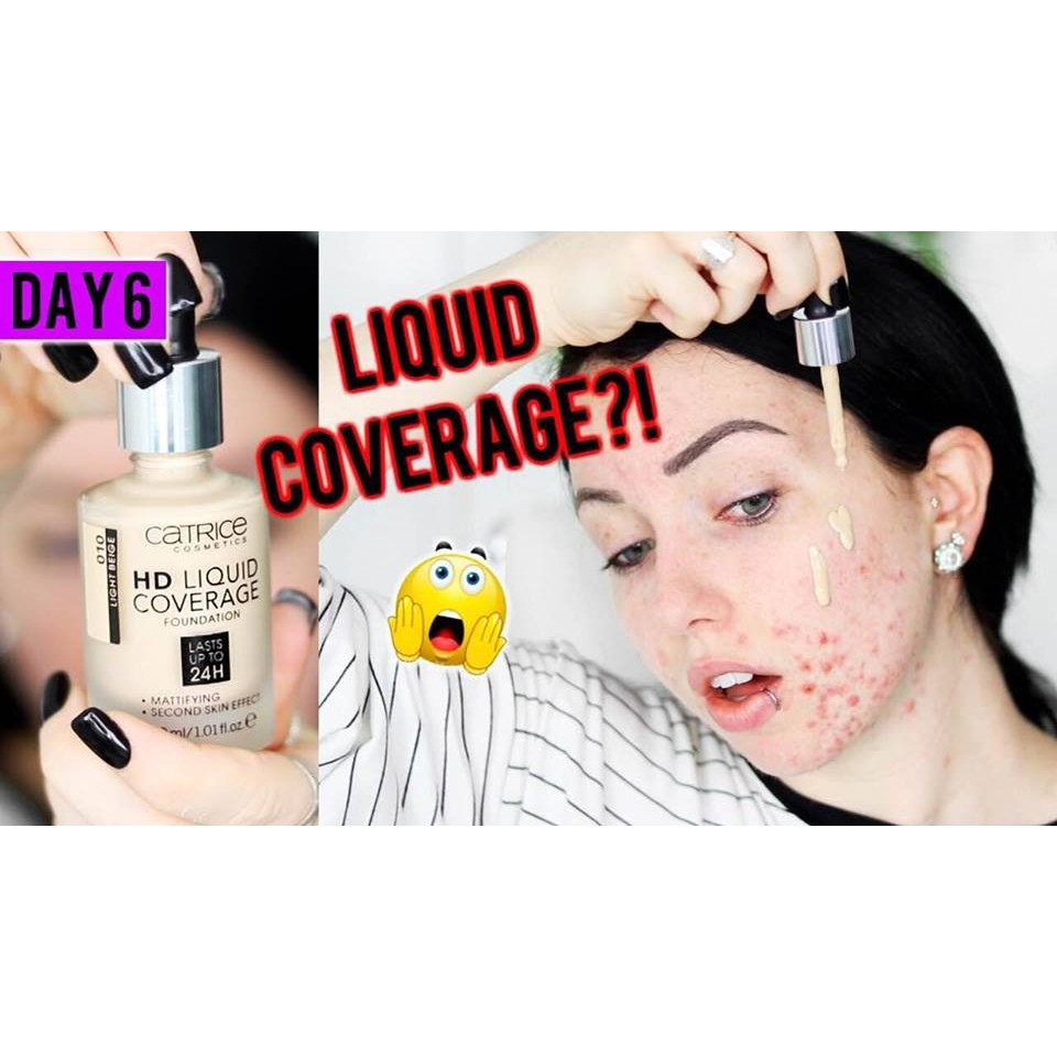 Catrice HD Liquid Coverage Foundation (30ml, hàng xách Đức bill đầy đủ) | BigBuy360 - bigbuy360.vn