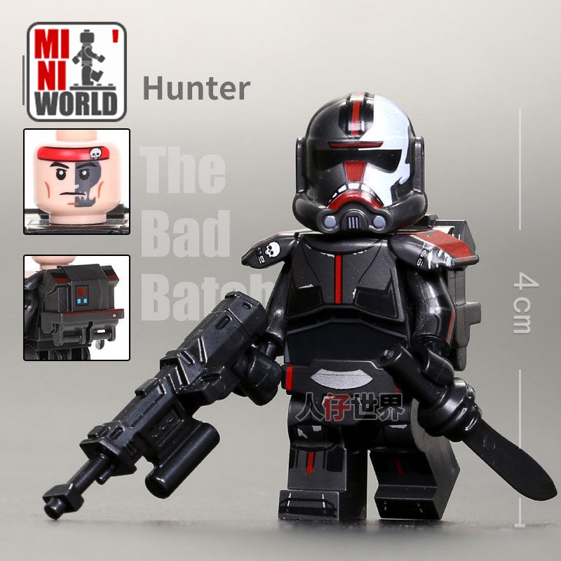 Bộ Đồ Chơi Xây Dựng Mini Cho Bé Đi Săn Trer Echo Star Wars The Bad Batch Wfes Wre Chéo Tr1047