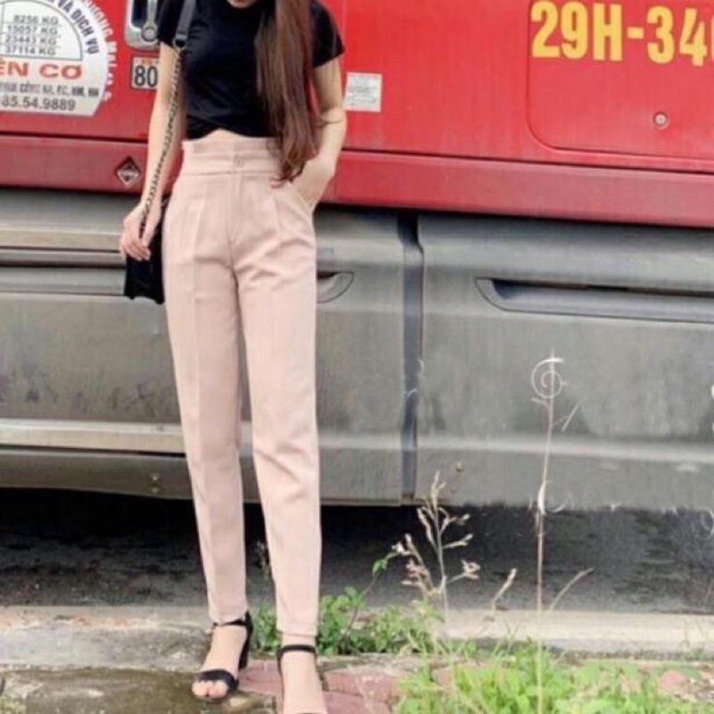 [Mã FAMAYWA giảm 10K đơn 50K] Quần Baggy Công Sở Nữ Cạp Bèo Siêu Hót | BigBuy360 - bigbuy360.vn