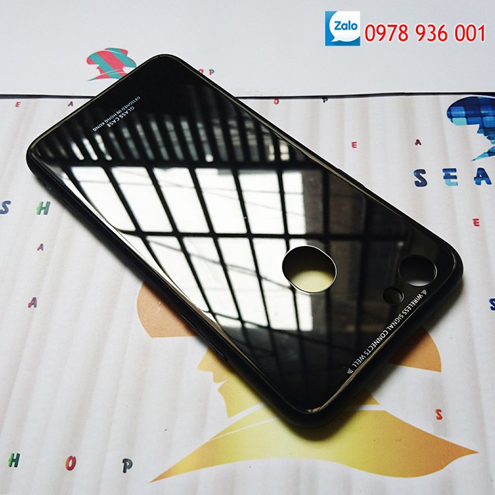 [TẶNG CÁP SẠC]Ốp lưng Oppo F5 lưng kính