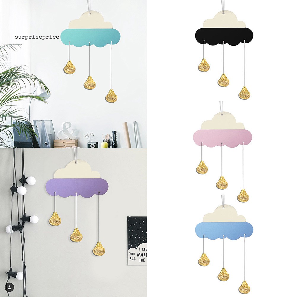 Phụ kiện treo trang trí phòng bé hình đám mây dễ thương